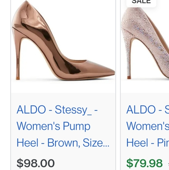 Rose Gold Heels - Picture 7 of 7